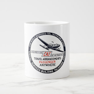 Tachikawa Air Base Japan CAT Passenger Large Coffee Mug
