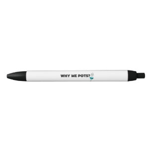 Tachy Me Bold Print Black Ink Pen