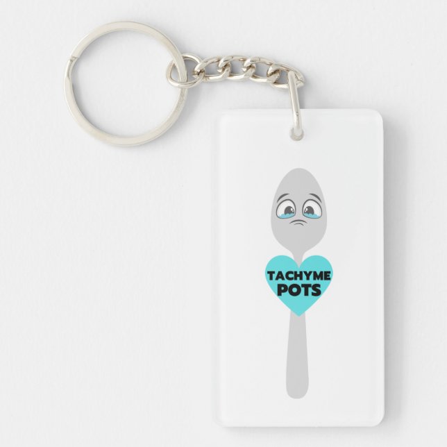 Tachy Me Spoon Acrylic Keychain (Front)