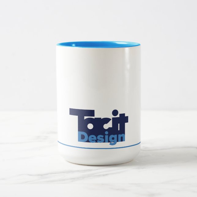 Taci Design Two-Tone Coffee Mug (Center)