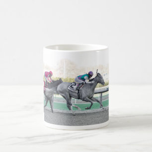 Tacitus Winning the Wood Memorial Stakes Coffee Mug