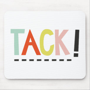 TACK Collage Mouse Pad