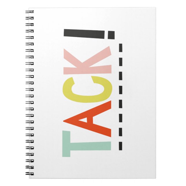 TACK! Colors Notebook (Front)