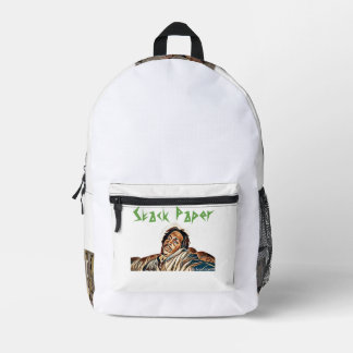 $tack Paper Printed Backpack