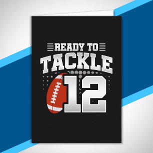 Tackle 12th Birthday 12 Years Couples Anniversary Card
