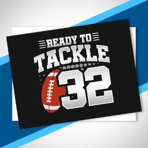 Tackle 32nd Birthday 32 Years Couples Anniversary Postcard