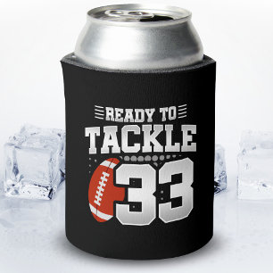 Tackle 33rd Birthday 33 Years Couples Anniversary Can Cooler