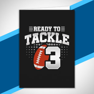 Tackle 3rd Birthday 3 Years Couples Anniversary Card