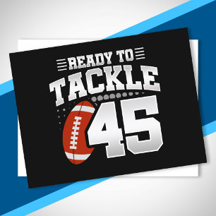 Tackle 45th Birthday 45 Years Couples Anniversary Postcard
