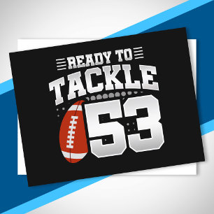 Tackle 53rd Birthday 53 Years Couples Anniversary Postcard