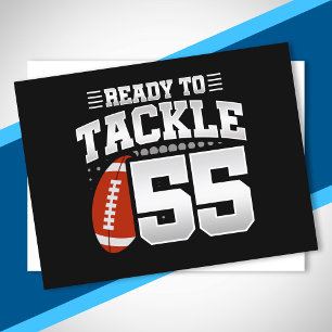 Tackle 55th Birthday 55 Years Couples Anniversary Postcard