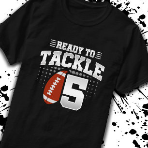 Tackle 5th Birthday 5 Years Couples Anniversary T-Shirt