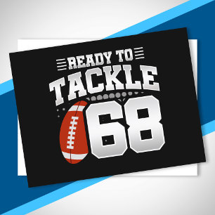 Tackle 68th Birthday 68 Years Couples Anniversary Postcard