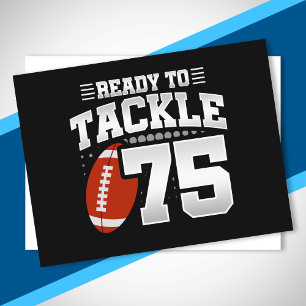 Tackle 75th Birthday 75 Years Couples Anniversary Postcard