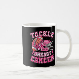Tackle Breast Cancer Awareness American Football M Coffee Mug