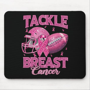 Tackle Breast Cancer Awareness American Football P Mouse Pad