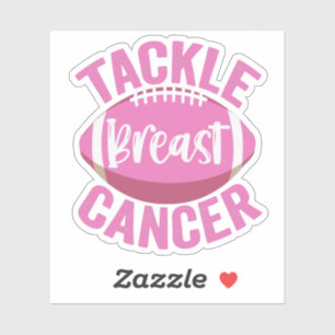 Tackle Breast Cancer Funny Football Awareness Gift