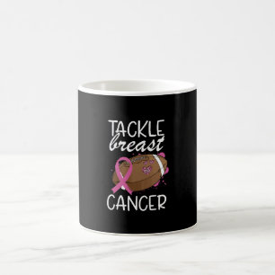 Tackle Cancer Breast Cancer Awareness Ribbon  Coffee Mug