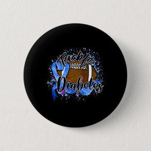 Tackle Diabetes Diabetes Awareness T1d Warrior 6 Cm Round Badge