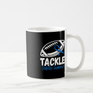 Tackle Diabetic Blue Diabetes Type 1 Awareness War Coffee Mug