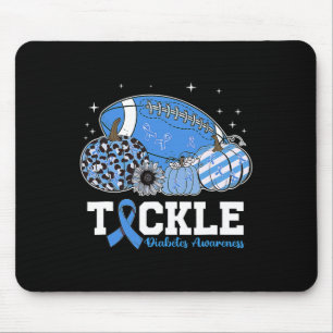 Tackle Footll Diabetic Blue Diabetes Type 1 Awaren Mouse Pad