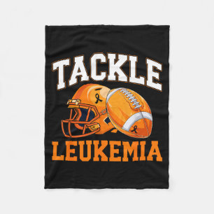 Tackle Leukaemia Awareness Month Leukaemia Warrior Fleece Blanket
