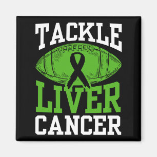 Tackle Liver Cancer Awareness Performance Magnet