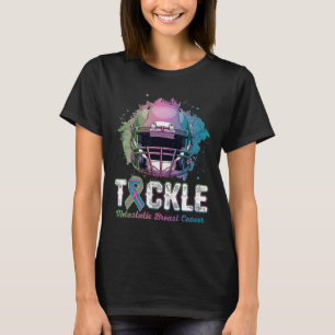 Tackle Metastatic Breast Cancer Awareness Day Foot T-Shirt