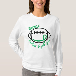 Tackle Myotonic Dystrophy with Awareness Ribbon T-Shirt