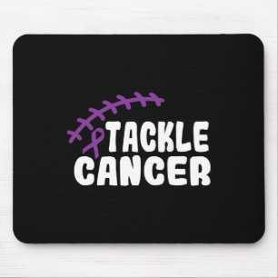 Tackle Pancreatic Cancer For Football Lovers Fans Mouse Pad