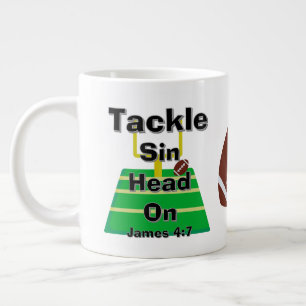 Tackle Sin Large Coffee Mug