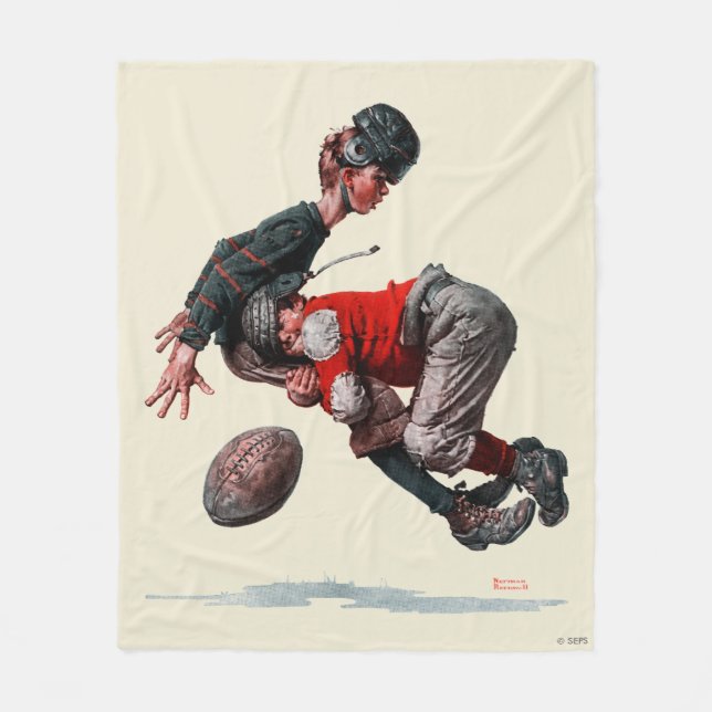 Tackled Fleece Blanket (Front)