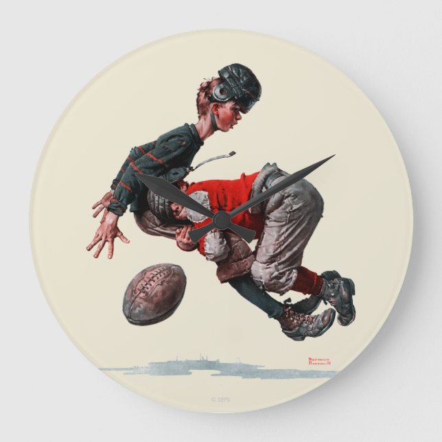 Tackled Large Clock (Front)