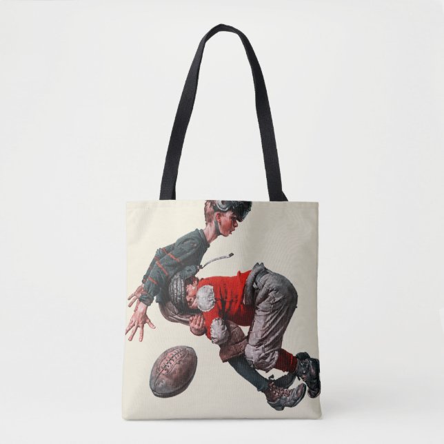 Tackled Tote Bag (Front)