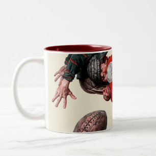 Tackled Two-Tone Coffee Mug