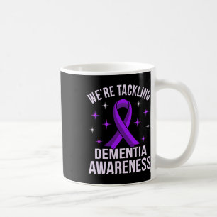 Tackling Dementia Awareness Alzheimerheimer's Purp Coffee Mug