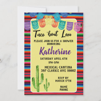 Taco 'about Love Invitation