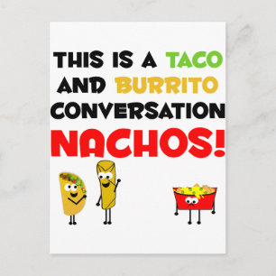 Taco and Burrito Business Postcard