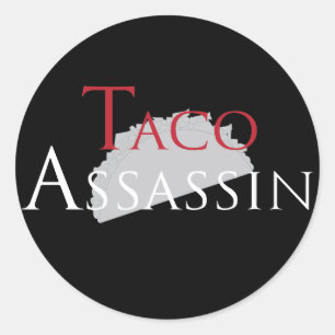 Taco Assassin Stickers