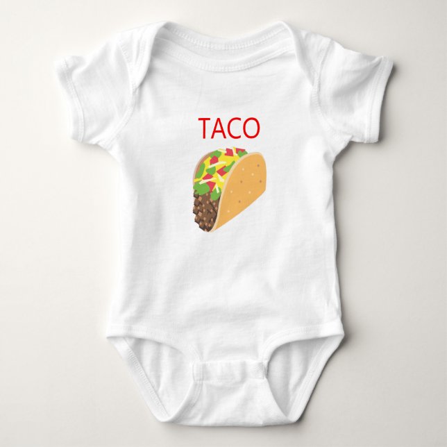 Taco Baby Bodysuit (Front)