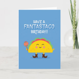Taco Birthday Card