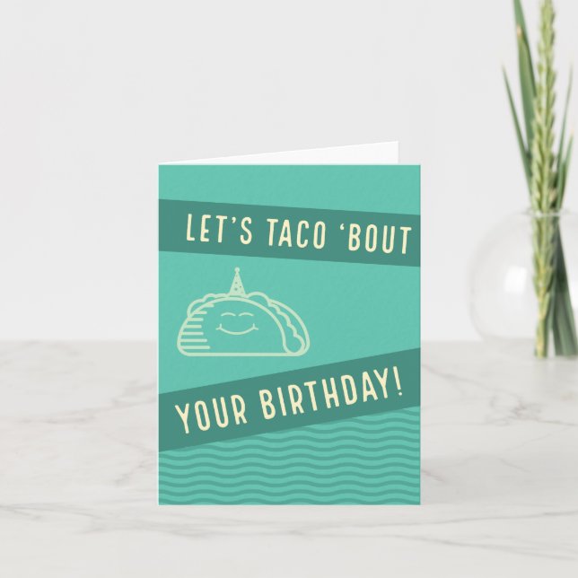 Taco Birthday Card (Front)