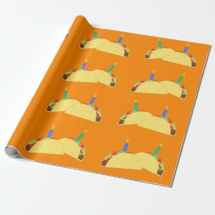 Taco Birthday Wrapping Paper