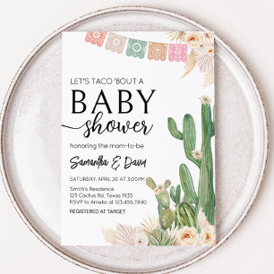 Taco Bout A Baby Baby Shower Invitation