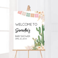 Taco Bout A Baby Boho Baby Shower Welcome