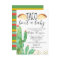 Taco Bout A Baby Cactus Baby Shower Invitation