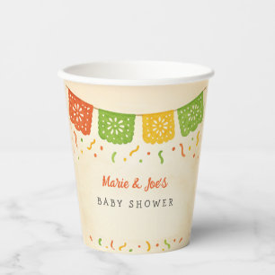 Taco Bout A Baby Fiesta Baby Shower Paper Cups