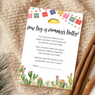Taco Bout A Baby Fiesta Guess Who Mummy or Daddy 