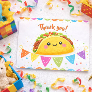 Taco bout a Baby Shower Thank You Card