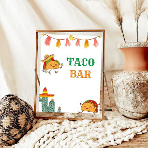Taco Bout a Baby Taco Bar Baby shower Table Sign